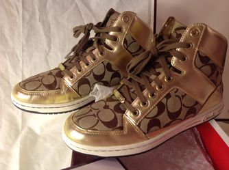 Coach norra high clearance top sneakers