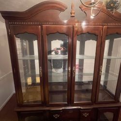 China Cabinet - Brown
