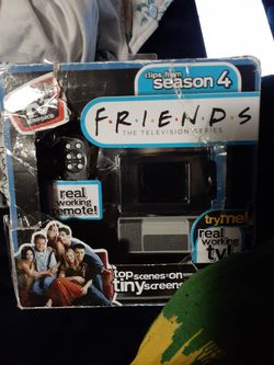 New Friends Mini Tv With Mini Remote Lol It Really Works Just Added Batteries To Check It Out