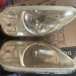 99-00 Civic Headlights Pair Only
