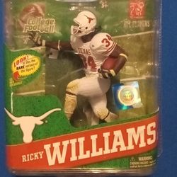 Mcfarlane Ricky Williams Texas Longhorns Variant Action Figure 