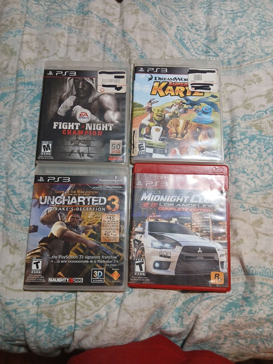 Lot of 4 PS3 Games