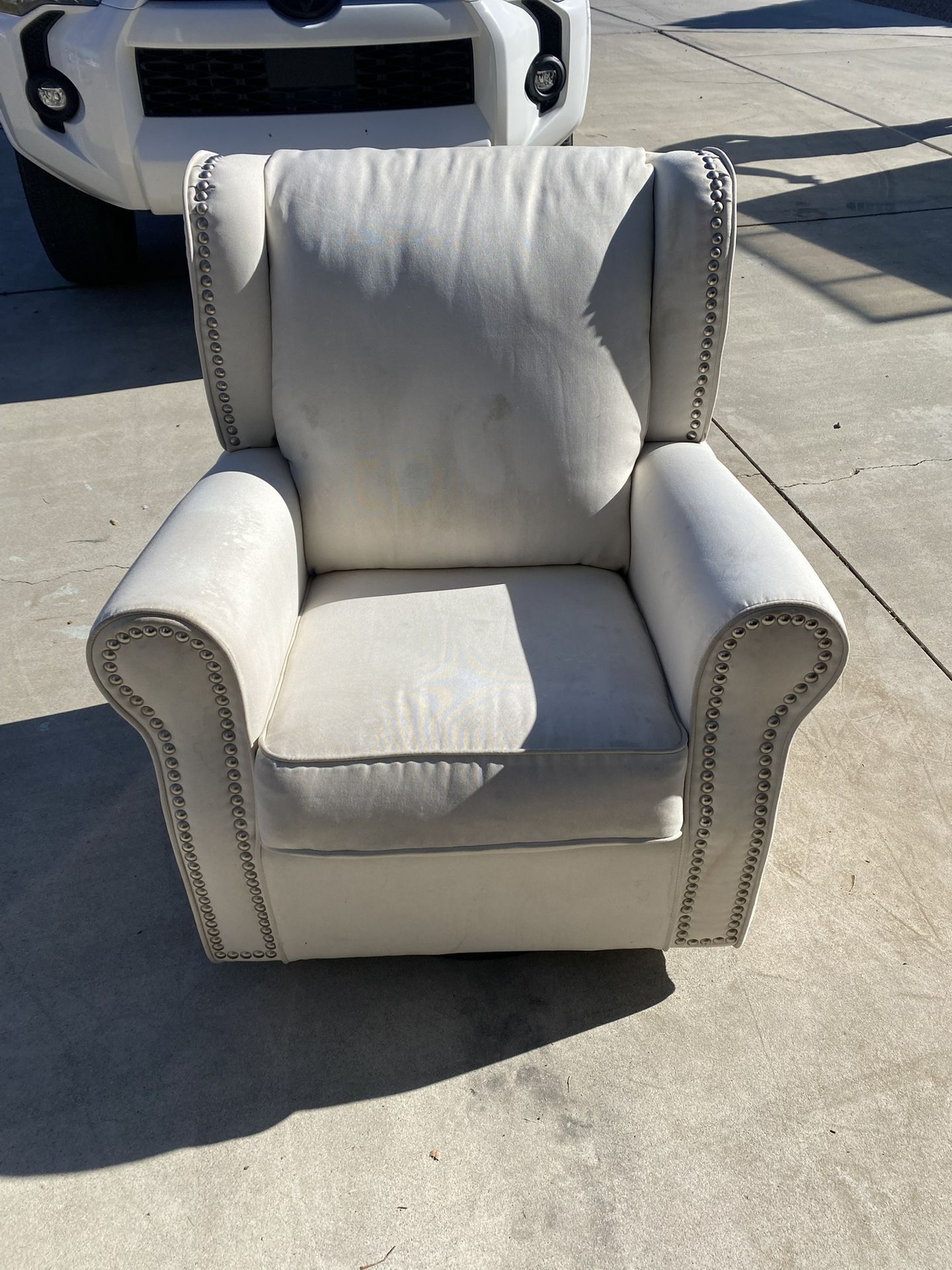 White Rocking Chair