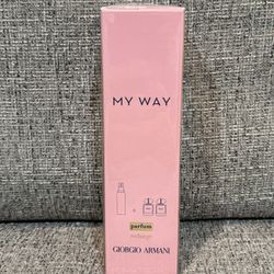 Brand New Armani My Way 100ml 3.4oz Refillable Perfume For Women 