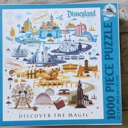 New Disneyland and Disney California puzzle 