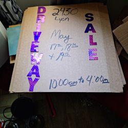 Driveway Sale