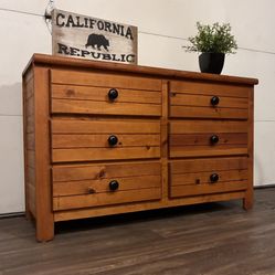 Solid Wood Dresser for Bedroom or Nursery (Compact Size)