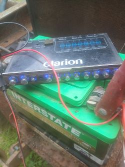 Clarion Equalizer $65
