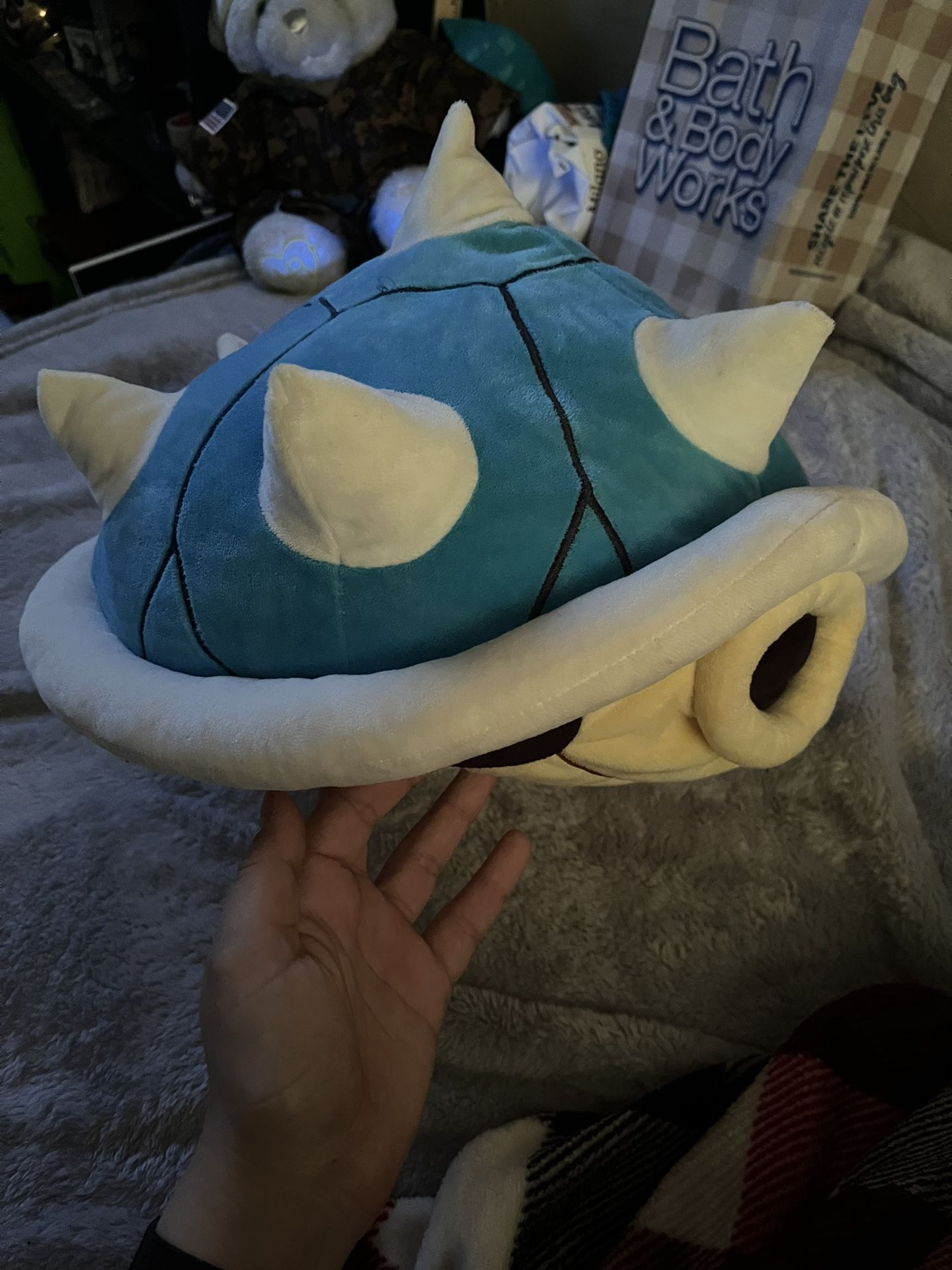 Super Mario Bros Blue shell Plushy/Pillow
