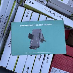 vanva Universal Air Vent Car Mount, [ Big Phones & Thick Case Friendly ] Cell Phone Holder for Car Hands Free Clamp Cradle Vehicle fit for All Apple S