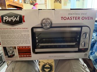 Parini Stainless Steel Toaster Oven  new