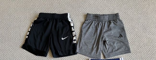 Boys size 8 shorts $10/both Located in South Jordan near 11200 s and 1300 west. Venmo/cash Venmo to hold.