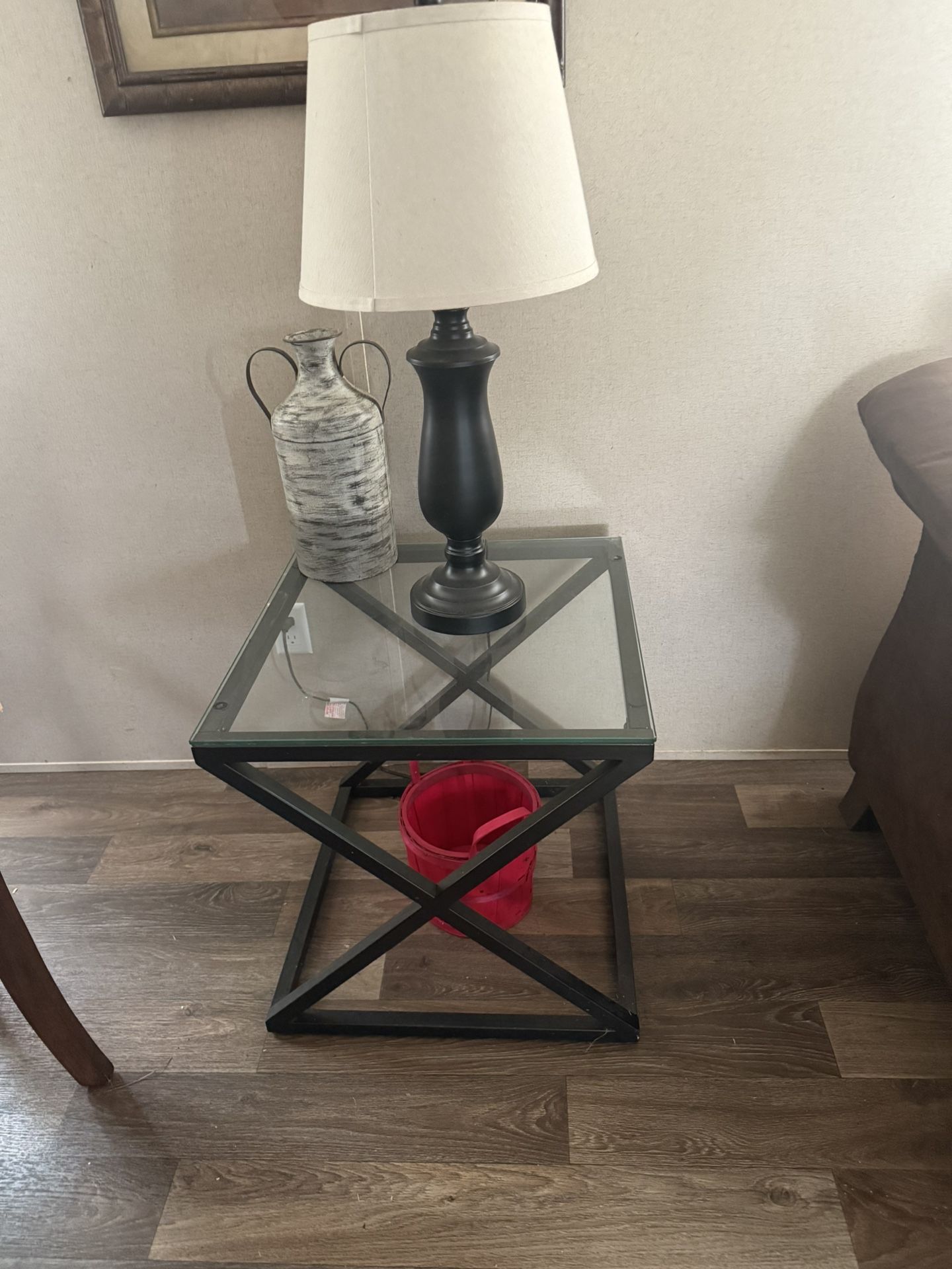 Small Glass Table 