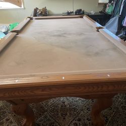 Authentic Brunswick Pool table 