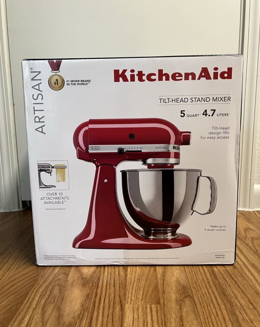 Kitchen aid Artisan Series 5 Quart Tilt Head Stand Mixer Empire Red