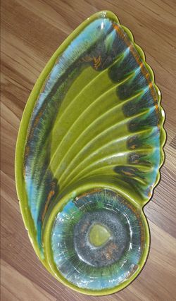 Vintage Nasco Santa Anita Ware "Sierra" Chip & Dip Bowl