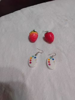Earrings both For