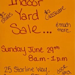 Indoor Yard Sale 