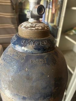 Tanque Para OxÃgeno Tamaño Grande