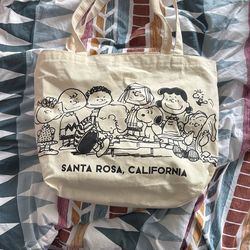 Snoopy And The Gang Santa Rosa, California Tote
