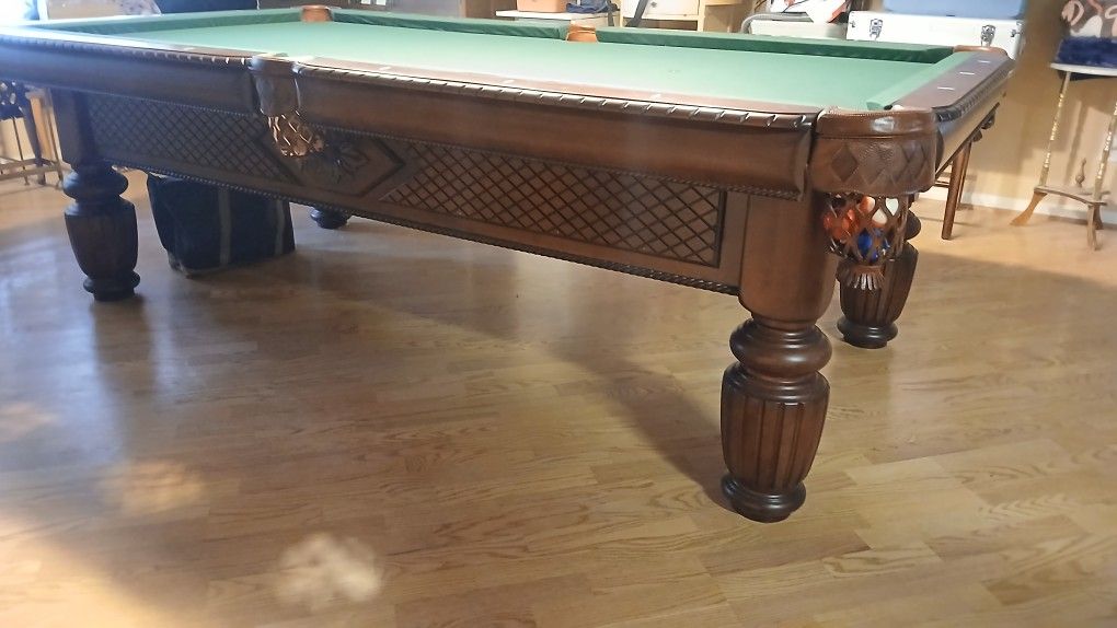Alexander Pool Table 8ft. Antique Walnut.,All Products : American Fashion Style Bags On Sale