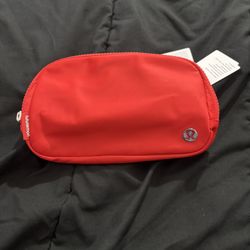 Special Edition Red Lululemon 1L Belt Bag
