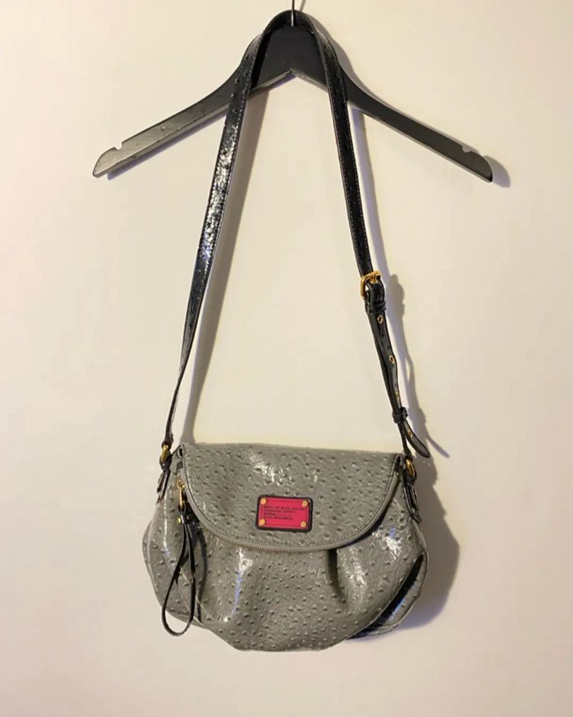Marc Jacobs Classic Jellybird Natasha Pebbled Medium Flap Crossbody Bag