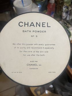 Bath Powder Coco Chanel Number 5 Size 730 8 OZ