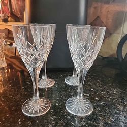 Crystal Wine Glasses (set of 4)