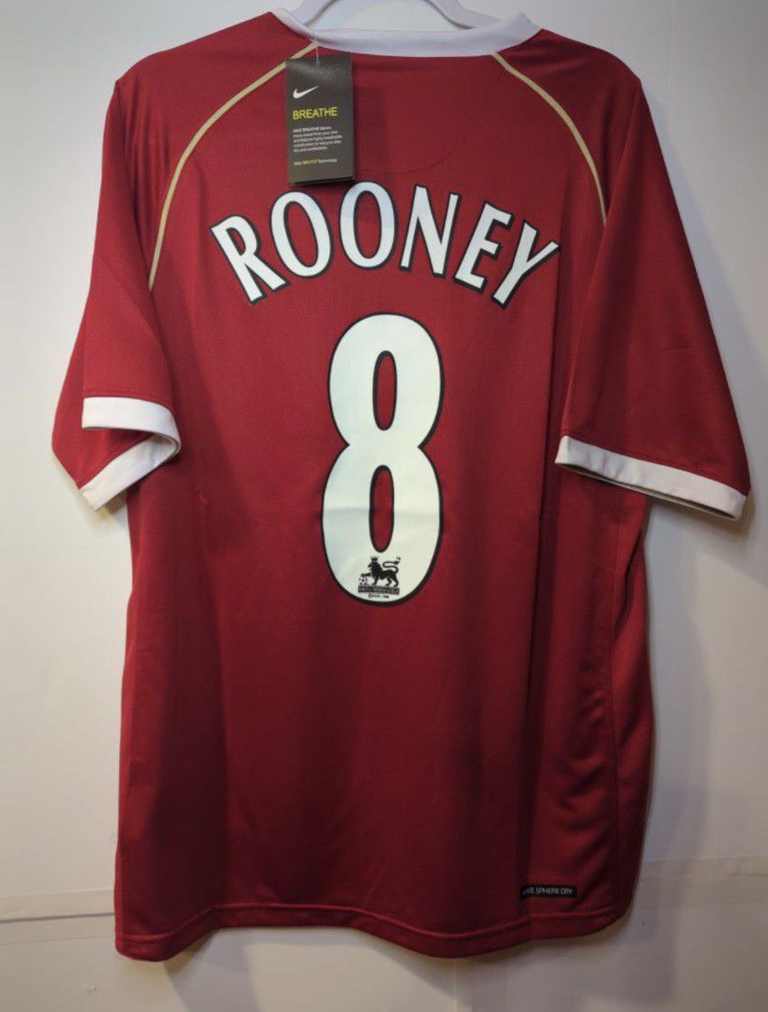Manchester United Rooney 06/07 Home Jersey
