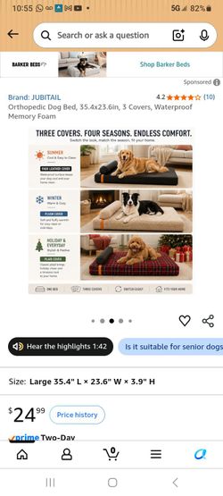 Jubitail pet bed system