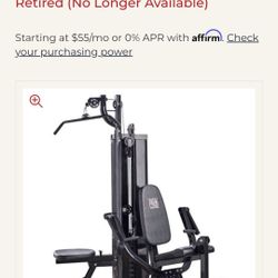 Marcy Pro Two Station Home Gym PM-4510 - Retired