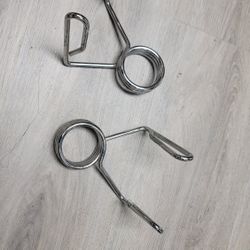 2 Inch Spring Collars For Olympic Weight Bar
