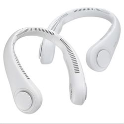 New - JISULIFE Neck Fan, 2-pack