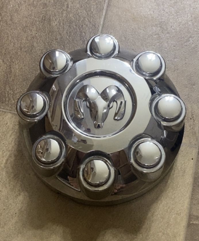 Chrome 8 Lug Dodge Ram 1(contact info removed) 3500 Wheel Center Cap 17" (contact info removed)0AD Hubcap 