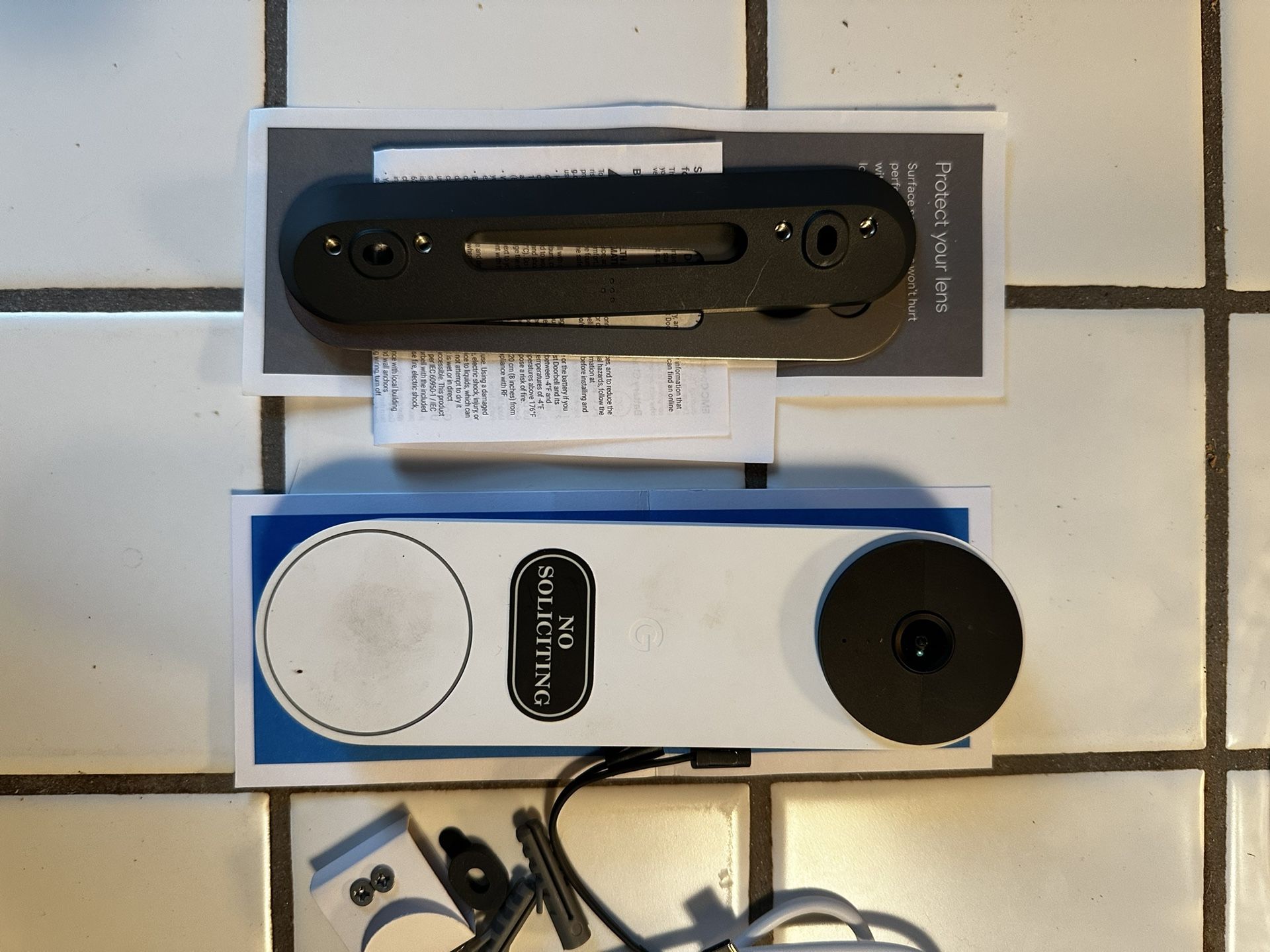 Google Nest doorbell