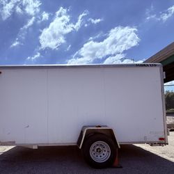 ALUMA 6’ x 12’ All Aluminum Frame Enclosed Trailer
