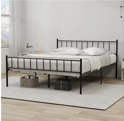 Queen Bed Frame . Brand New. Already Assembled