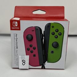 Nintendo Switch Joy-Con L/R - Neon Pink/ Neon Green