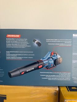 SENIX X6 60V Brushless Leaf Blower – 810 CFM – Battery Included