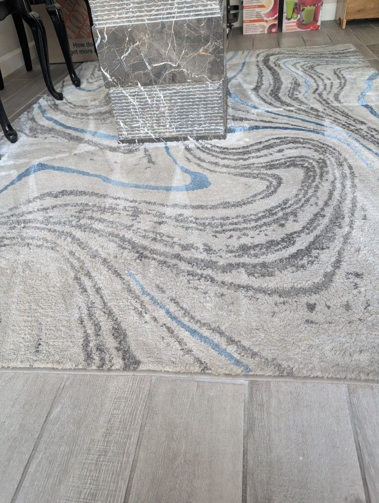 Crystal Collection Set Of Two Contemporary Rugs