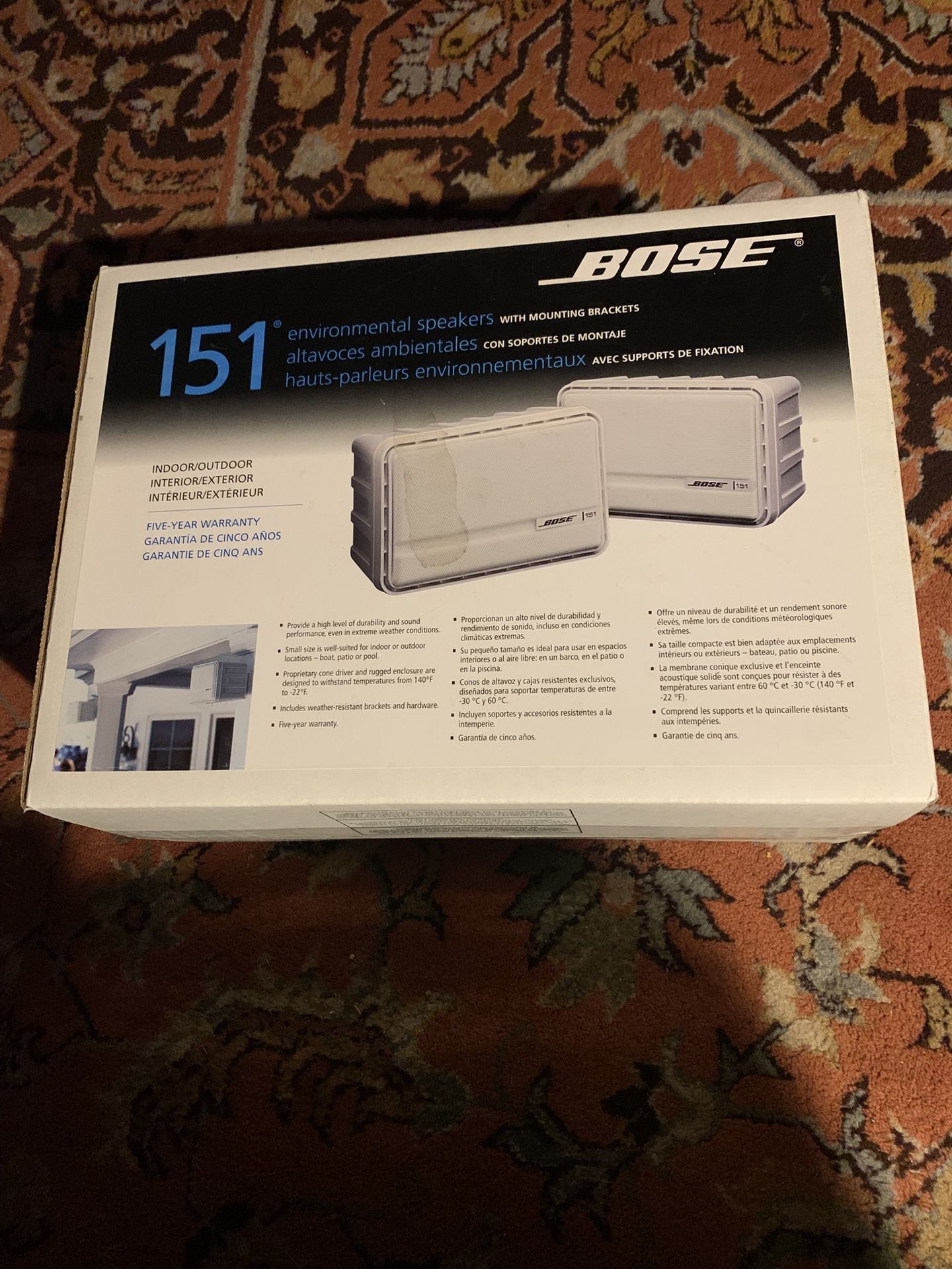 Bose 151 Speaker Pair New In Box