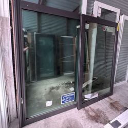 96x80 PGT Impact Sliding Glass Door