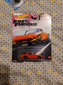 65 Corvette Stingray Coupe Fast And Furious Hotwheels
