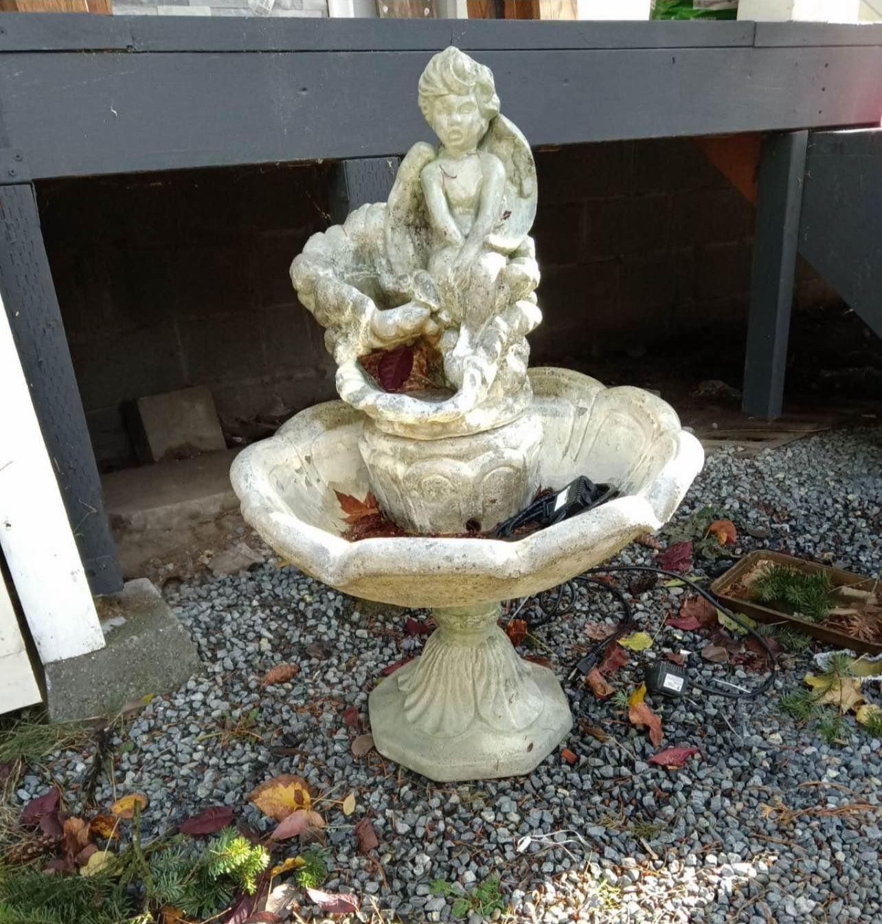 Cherub Angel Water Fountain 