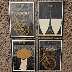 Paris Themed Greeting Cards