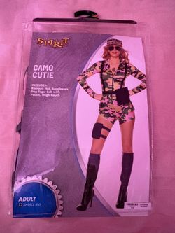 spirit halloween camo costume
