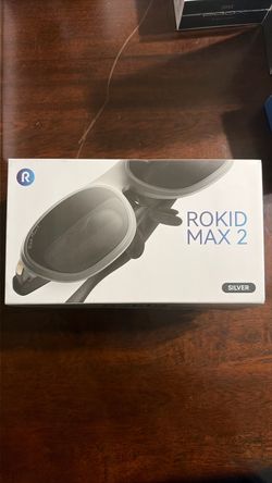 Rokid Max 2 AR Glasses – Silver