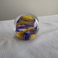 Glass Paperweight 