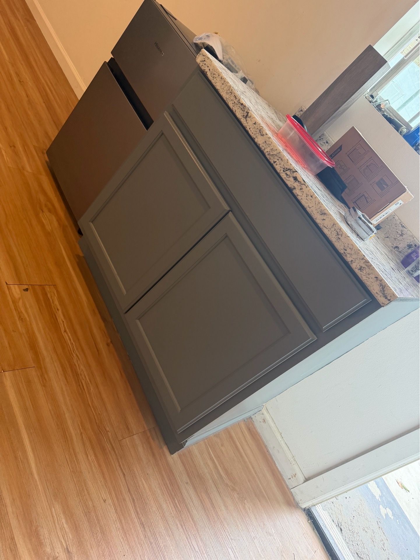 Gabinete doble puerta kitchen cabinet